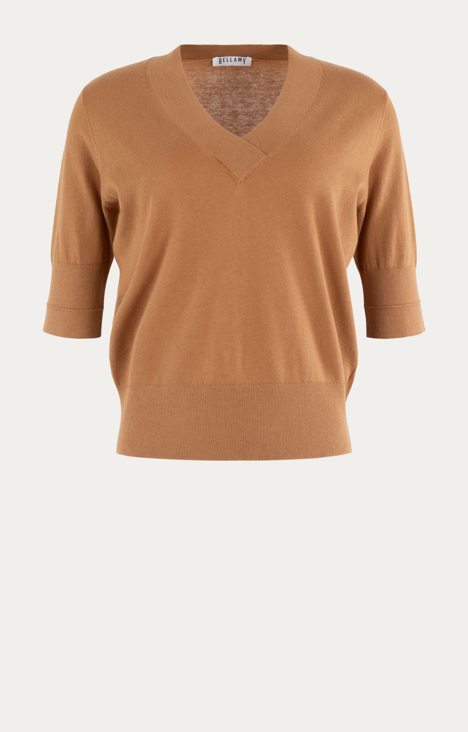 Sweater Trui Camel Dames Pullover Tara XS 8720723394799
